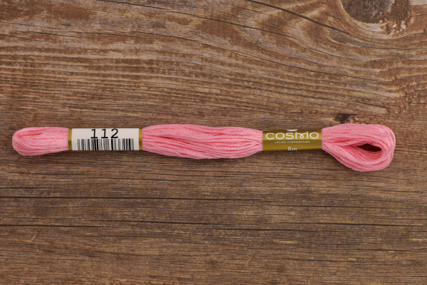 Мулине COSMO однотонный цвет  112       . Арт 25-6/112       