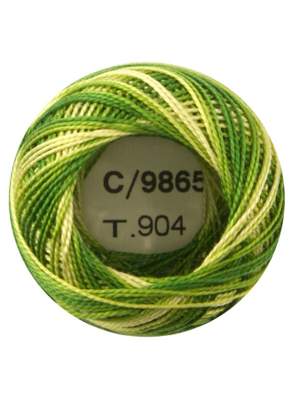 Мулине "Finca Perle"(Жемчужное"), №12,мультиколорный цвет 9865. Арт 00009/12/9865           