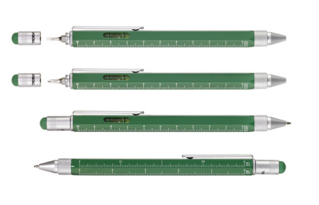 Ручка шариковая Troika многофункциональная "CONSTRUCTION". Арт PIP20/GR