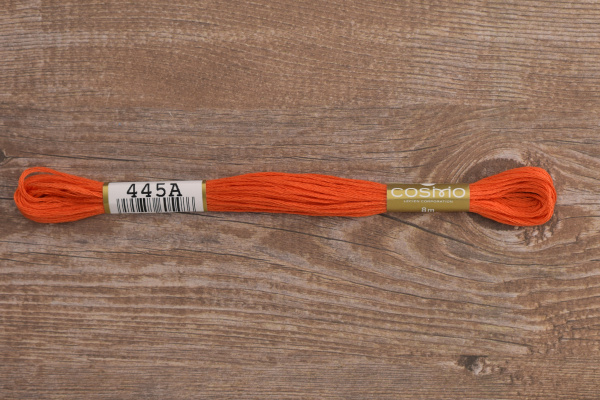 Мулине COSMO однотонный цвет  445       . Арт 25-6/445       