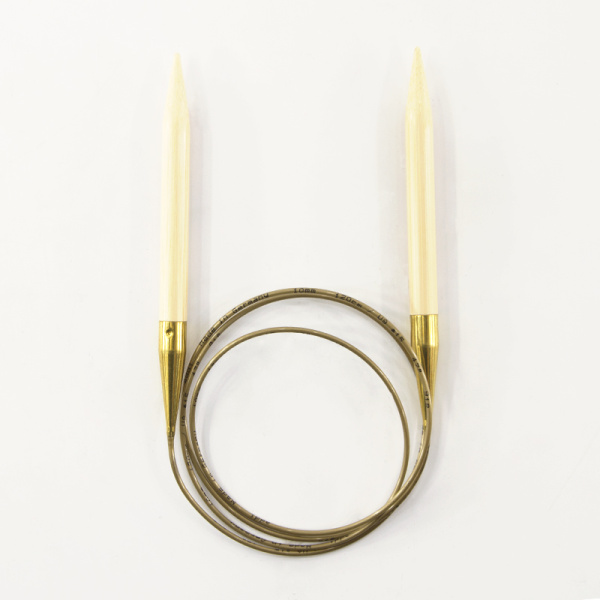 Спицы, круговые, бамбук addiNature BAMBOO №10, 120 см. Арт 555-7/10-120