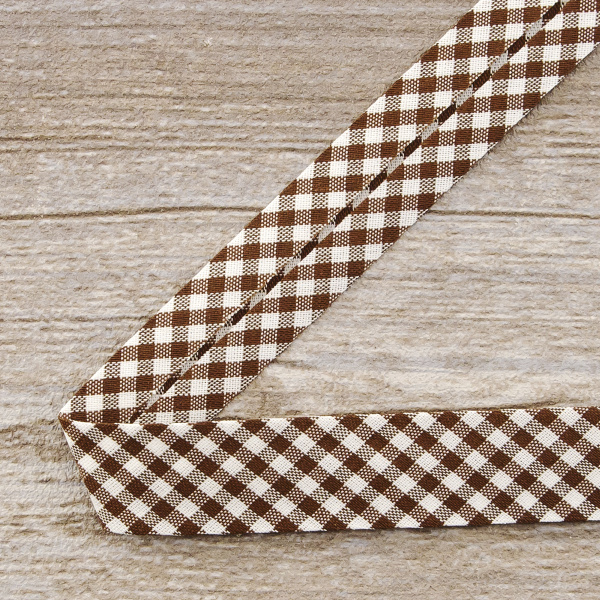 Косая бейка с рисунком SAFISA, арт.5400, 20 мм, 25 м, цвет 17. Арт 5400-20мм-17            