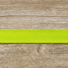 Косая бейка хлопок/полиэстер 20 мм, 25 м, цвет 73, желто-зеленый. Арт 6120-20мм-73            
