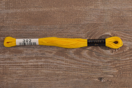 Мулине COSMO однотонный цвет  302       . Арт 25-6/302       