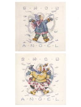 Схема для вышивания MIRABILIA "Радость первому снегу". Арт MD31