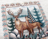 Набор для вышивания "Олени". Арт 03.017.11