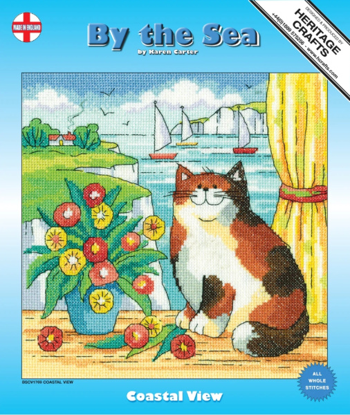 Набор для вышивания "Вид на побережье". Арт BSCV1769E