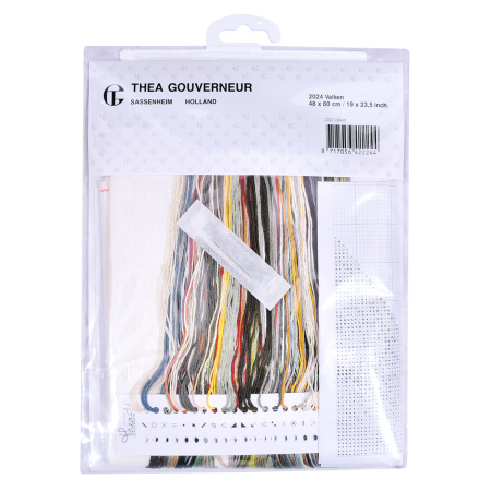 Набор для вышивания "Соколы", канва лён 32 ct. Арт 2024                    