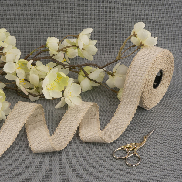 Лента канвовая Aida для вышивания 14 ct ширина 3 см. Арт 7003/53