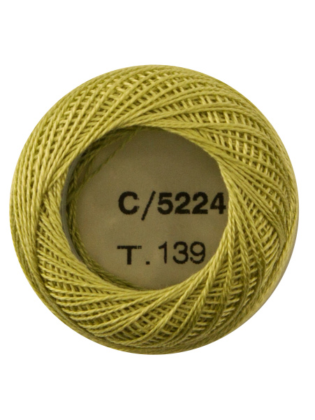 Мулине "Finca Perle"(Жемчужное"), №16,однотонный цвет 5224. Арт 00008/16/5224           