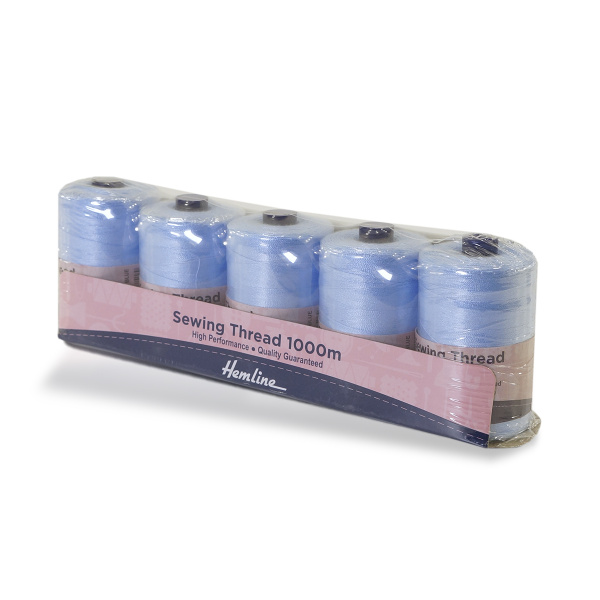 Нить универсальная  Hemline для шитья, 1000 м. Арт N4124.550