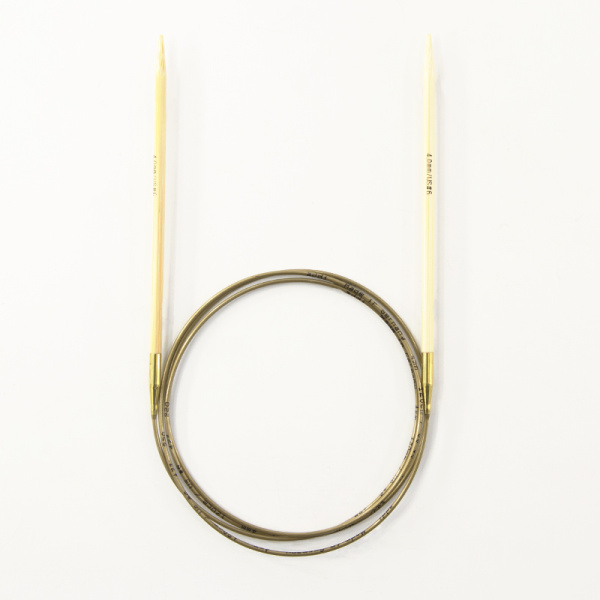 Спицы, круговые, бамбук addiNature BAMBOO №4, 120 см. Арт 555-7/4-120
