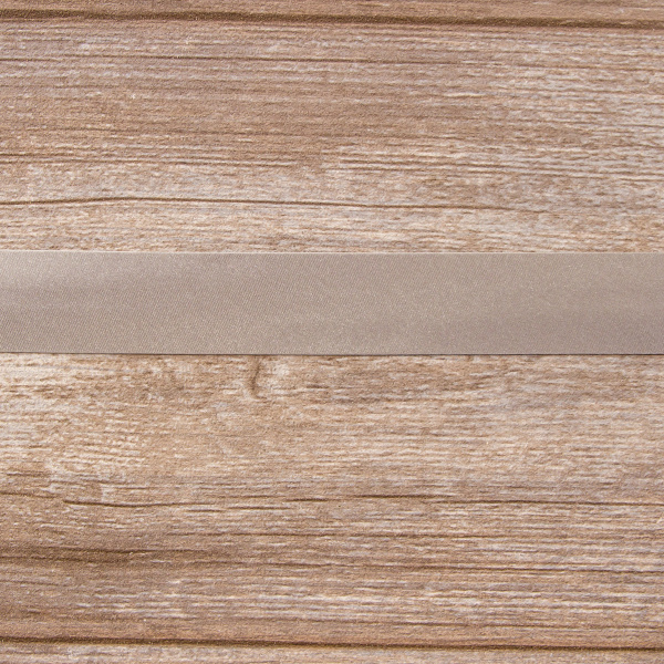 Косая бейка атласная 30 мм, 25 м, цвет 103, темно-серый. Арт 6260-30мм-103            