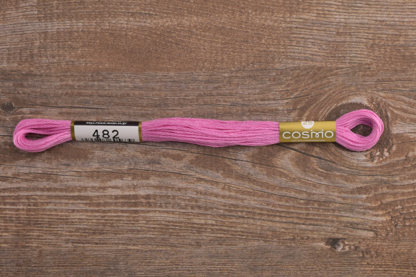 Мулине COSMO однотонный цвет  482       . Арт 25-6/482       