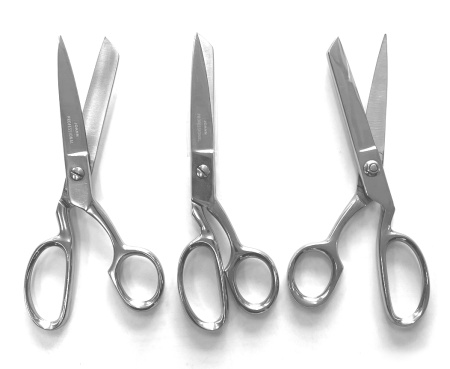 Ножницы для шитья и хобби, цельнометаллические, 20 см. Арт +J009.20459418/G002