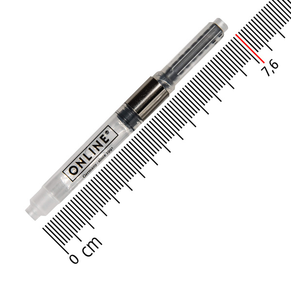 Конвертер для чернильной ручки "Converter in celophan bag", 76 мм, 2 картриджа . Арт 40138