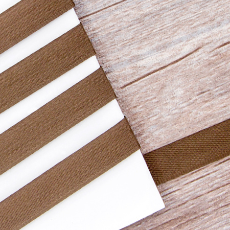 Тесьма брючная PEGA, цвет коричневый, 15 мм. Арт 815744215G1946