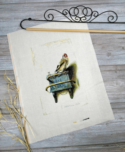 Набор для вышивания  "Щегол. Карел Фабрициус". Арт 06.001.19