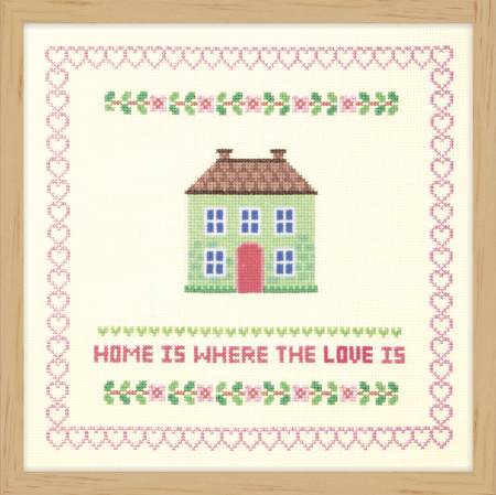 Набор для вышивания "Дом зелёного цвета". Арт 2870703