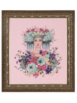 Схема для вышивания MIRABILIA "Ботанический сад". Арт MD177