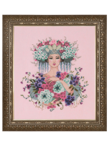 Схема для вышивания MIRABILIA "Ботанический сад". Арт MD177