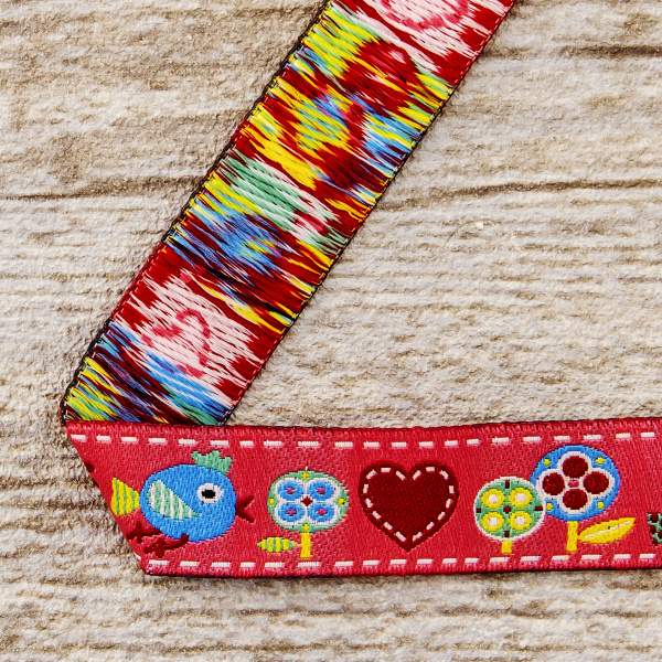 Лента жаккард SAFISA, 15 мм, 15 м, цвет 01. Арт 9184-15мм-01