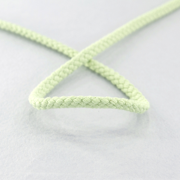 Шнур PEGA хлопковый, цвет салатовый, 5,3 мм. Арт 842140916E1802          