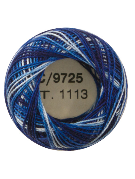 Мулине "Finca Perle"(Жемчужное"), №12,мультиколорный цвет 9725. Арт 00009/12/9725           