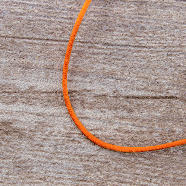 Шнур атласный мини-рулон, 2 мм, 4,5 м, цвет 61, алый. Арт P00462-2мм-61           