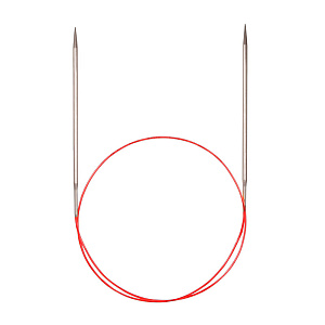Спицы круговые с удлиненным кончиком, addiClassic Lace №6,5, 120 см