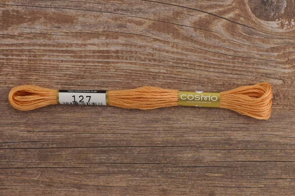 Мулине COSMO однотонный цвет  127       . Арт 25-6/127       