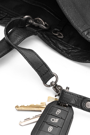 Сумка шоппер "Hiba" Black. Арт QB-4349/Black