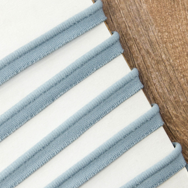 Резинка окантовочная, цвет серо-голубой. Арт VE/1134