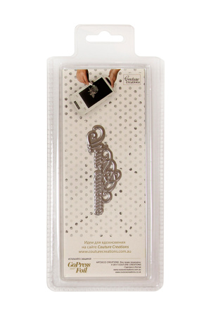 Штамп-нож "Приглашение!" для горячего тиснения и печати фольги на машинке GoPress and Foil. Арт CO725719