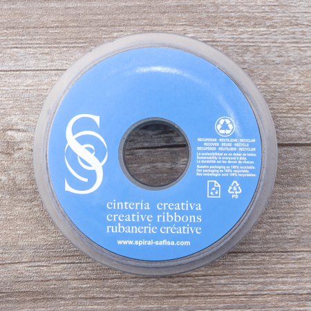 Шнур атласный SAFISA 2 мм, 25 м, цвет 68, темно-серый. Арт 462-68                  