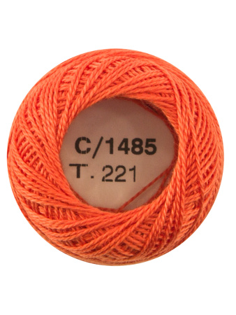 Мулине "Finca Perle"(Жемчужное"), №12,однотонный цвет 1485. Арт 00008/12/1485           