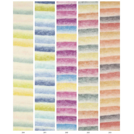 Пряжа Aiti Socks&More , 40% шерсть, 35% лиоцелла, 25% полиамид, 100 г, 400 м. Арт 1419.204