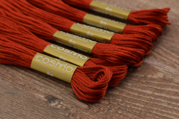 Мулине COSMO однотонный цвет  345       . Арт 25-6/345       