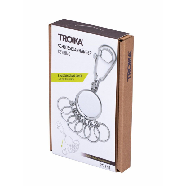 Брелок TROIKA "6 ключей". Арт KYR60/CH