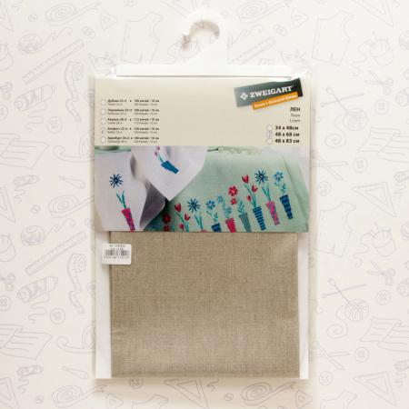 Канва в упаковке Belfast 32 ct, 48 х 68 см, цвет №53. Арт н3609/53                 