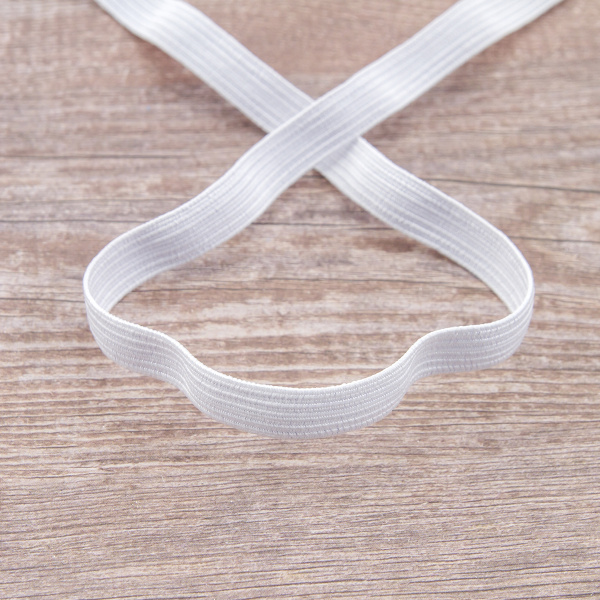 Резинка продежка, Safisa, 8 мм, цвет 02, белый. Арт 4700-8мм-02