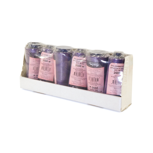 Нить универсальная  Hemline для шитья и оверлока, 2000 м. Арт N4137.250/G002
