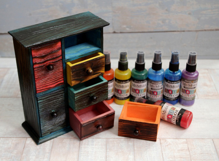 Краска - спрей "Aquacolor Spray "для техники "Mix Media", 60 мл. Арт KAQ008