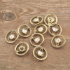 Пуговица DISBOTON, размер 40 цвет C/GOLD1 D 079. Арт 3329140GOLD10D
