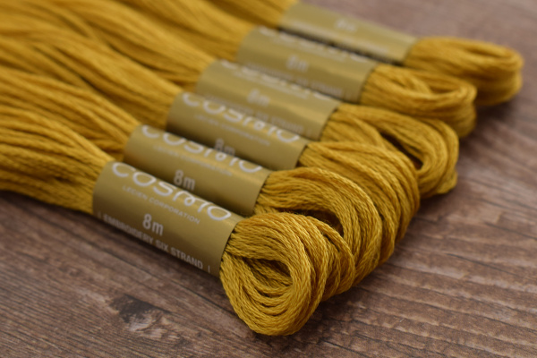 Мулине COSMO однотонный цвет  574       . Арт 25-6/574       