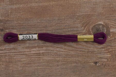 Мулине COSMO однотонный цвет  2033      . Арт 25-6/2033      