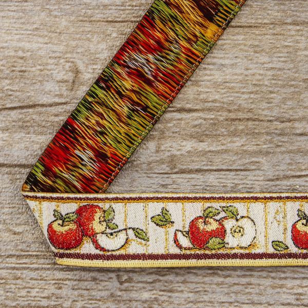 Лента жаккард SAFISA, 25 мм, 15 м, цвет 02. Арт 9217-25мм-02