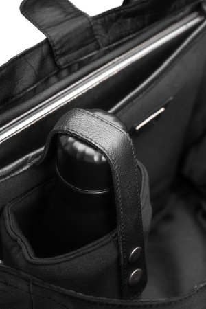 Сумка шоппер "Hiba" Black. Арт QB-4349/Black