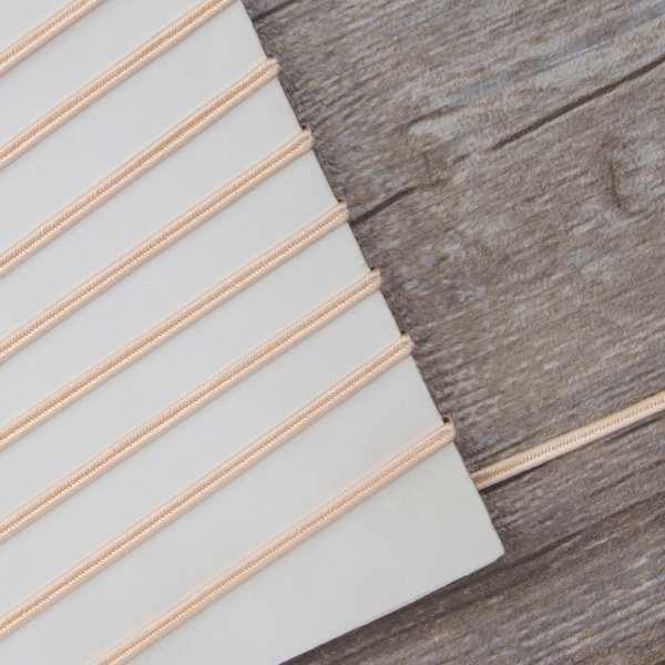 Шнур-сутаж PEGA, персиковый, 3 мм. Арт 841113909A1401          