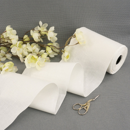 Лента канвовая Leinen для вышивания 30 ct ширина 16 см. Арт 72022/16cm/1